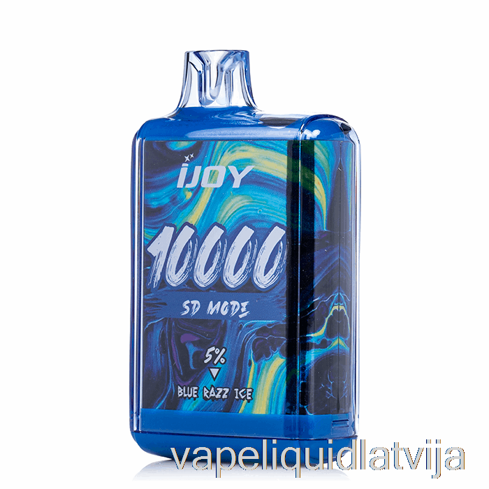 Ijoy Bar Sd10000 Vienreizējās Lietošanas Zils Razz Ledus Vape šķidrums